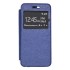 Apple Iphone 5g/5s/5se Blue Flip Cover With Window Case