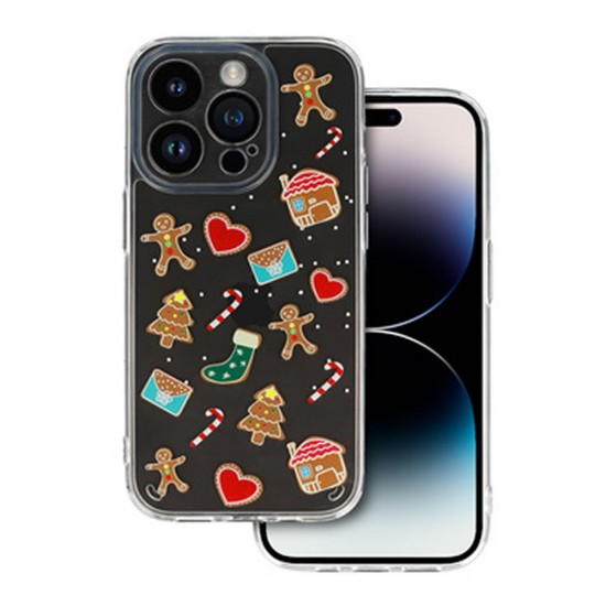 Capa Silicone Samsung Galaxy S23 Transparente Natal Design 2 Com Protetor De Câmera Capa Silicone Samsung Galaxy S23 Transparente Natal Design 2 Com Protetor De Câmera