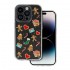 Capa Silicone Samsung Galaxy S23 Ultra Transparente Natal Design 2 Com Protetor De Câmera