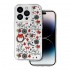 Funda De Silicona Apple Iphone 15 Pro Max Transparente Navidad Design 5 Con Protector De Cámara