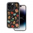 Funda De Silicona Apple Iphone 15 Pro Max Transparente Navidad Design 2 Con Protector De Cámara
