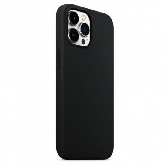 Capa Silicone Apple Iphone 14 Pro Preto 3d Camera