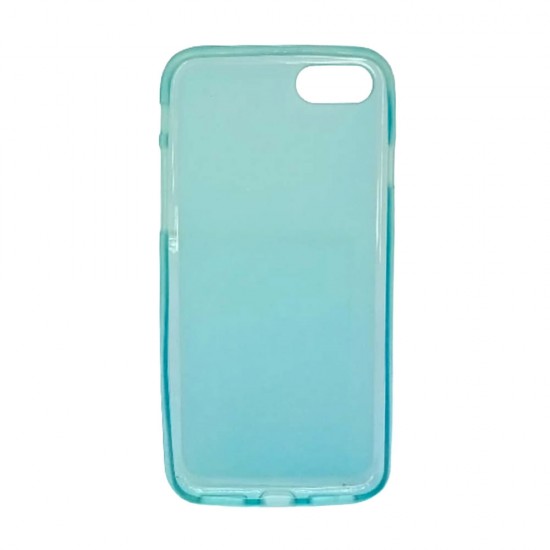 Apple Iphone 7/8 Light Blue Mate Silicone Case Apple Iphone 7/8 Light Blue Mate Silicone Case
