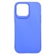Capa Silicone Apple Iphone 14 Pro Max Azul 3d Camera
