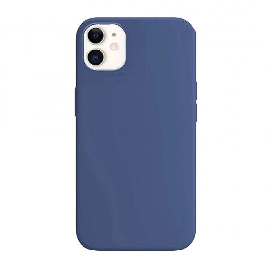 Capa Silicone Apple Iphone 11 Azul Escuro Capa Silicone Apple Iphone 11 Azul Escuro