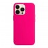 Capa Silicone Apple Iphone 14 Pro Max Rosa Choque