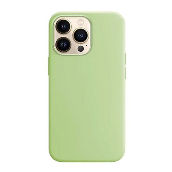 Capa Silicone Apple Iphone 14 Pro Max Verde Capa Silicone Apple Iphone 14 Pro Max Verde