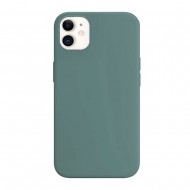 Apple Iphone 11 Dark Green Silicone Case