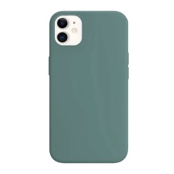 Capa Silicone Apple Iphone 11 Verde Escuro