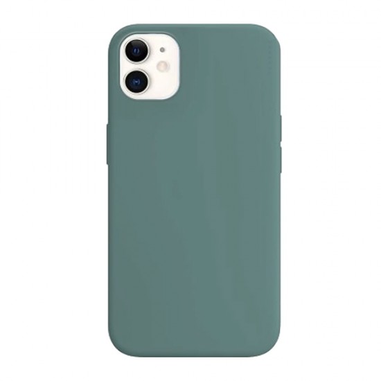 Apple Iphone 11 Dark Green Silicone Case