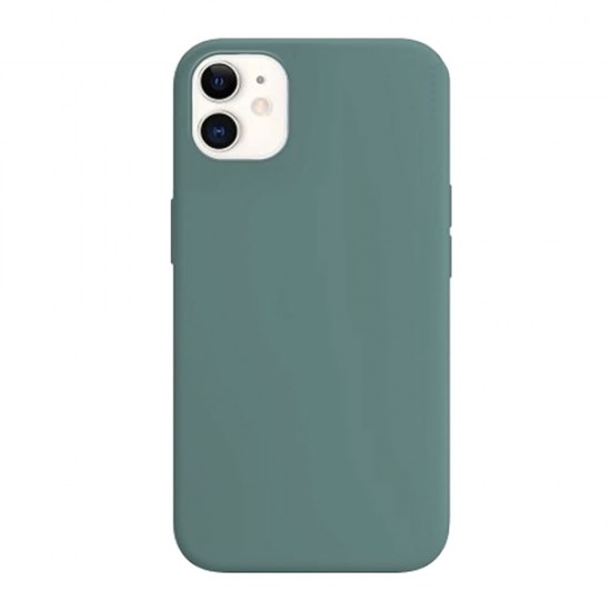Capa Silicone Apple Iphone 11 Verde Escuro Capa Silicone Apple Iphone 11 Verde Escuro