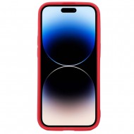 Apple Iphone 14 Pro Red Silicone Case