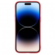 Apple Iphone 14 Pro Max Red 3D Camera Silicone Case