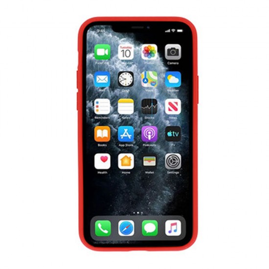 Capa Silicone Apple Iphone 11 Vermelho Natal Design 5 Capa Silicone Apple Iphone 11 Vermelho Natal Design 5