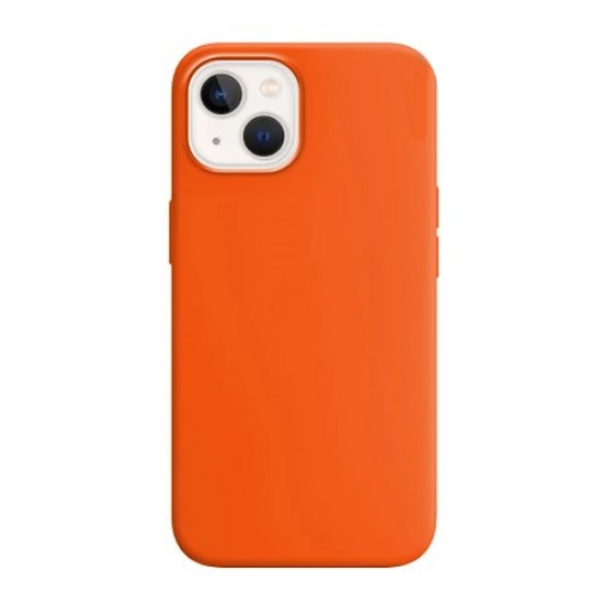 Funda De Silicona Apple Iphone 15 Naranja