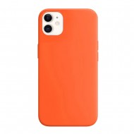 Apple Iphone 11 Orange Silicone Case