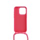 Apple Iphone 13 Pro Max Shock Pink Silicone Case With String Apple Iphone 13 Pro Max Shock Pink Silicone Case With String