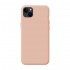Capa Silicone Apple Iphone 15 Plus Rosa Clara