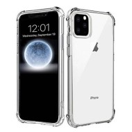 Capa Silicone Dura Anti-Choque Apple Iphone 11 Transparente