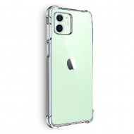 Capa Silicone Anti-Choque Apple Iphone 12/12 Pro Transparente