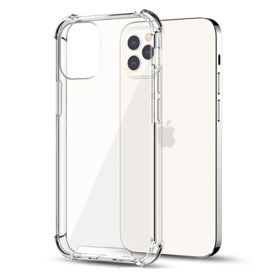 Apple Iphone 13 Pro Max Transparent Anti-shock Silicone Case