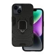 Capa Silicone Anti-Choque Armor Carbon Apple Iphone 14 Preto Ring Armor Capa Silicone Anti-Choque Armor Carbon Apple Iphone 14 Preto Ring Armor