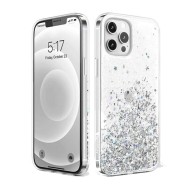 Capa Silicone Com Desenho Bling Glitter Apple Iphone 13 Mini Transparente