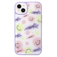 Apple Iphone 14 Plus Lilac Smile Hard Silicone Case