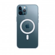 Capa Silicone Dura Apple Iphone 11 Pro Max Transparente Magsafe