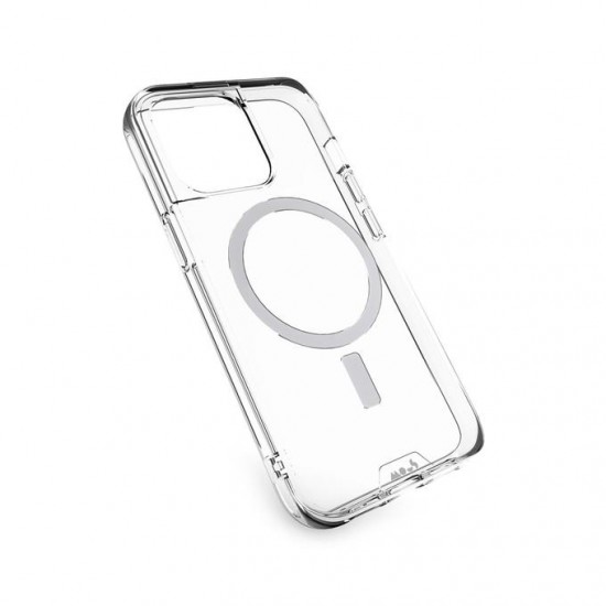 Apple Iphone 13 Pro Max Funda Dura de Silicona Transparente Magsafe