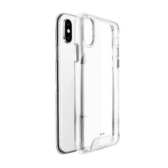 Capa Silicone Dura Apple Iphone X/Xs Transparente Premium Capa Silicone Dura Apple Iphone X/Xs Transparente Premium