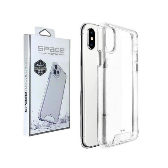 Capa Silicone Dura Apple Iphone X/Xs Transparente Premium Capa Silicone Dura Apple Iphone X/Xs Transparente Premium