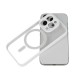 Capa Silicone Dura Apple Iphone 13 Pro Max Branco Com Protetor De Câmera Magsafe Capa Silicone Dura Apple Iphone 13 Pro Max Branco Com Protetor De Câmera Magsafe