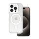 Capa Silicone Dura Apple Iphone 13 Pro Max Branco Com Protetor De Câmera Magsafe Capa Silicone Dura Apple Iphone 13 Pro Max Branco Com Protetor De Câmera Magsafe