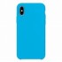 Silicone Hard Case Apple Iphone Xs Blue
