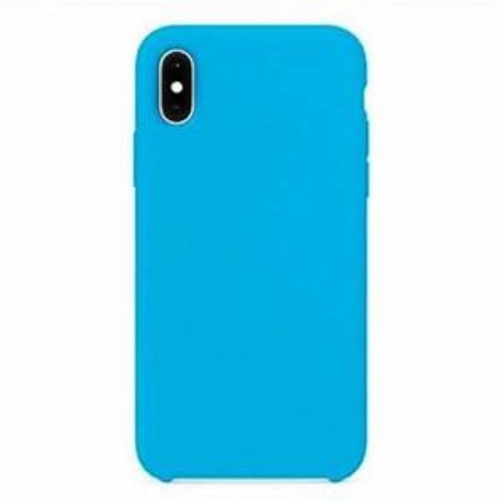 Silicone Hard Case Apple Iphone Xs Max Blue