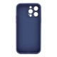 Capa Silicone Dura Apple Iphone 14 Pro Max Azul Com Protetor De Câmera Capa Silicone Dura Apple Iphone 14 Pro Max Azul Com Protetor De Câmera