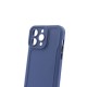 Capa Silicone Dura Apple Iphone 14 Pro Max Azul Com Protetor De Câmera Capa Silicone Dura Apple Iphone 14 Pro Max Azul Com Protetor De Câmera