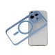 Capa Silicone Dura Apple Iphone 13 Pro Max Azul Com Protetor De Câmera Magsafe Capa Silicone Dura Apple Iphone 13 Pro Max Azul Com Protetor De Câmera Magsafe