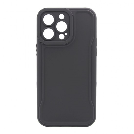 Capa Silicone Dura Apple Iphone 14 Pro Max Cinza Com Protetor De Câmera Capa Silicone Dura Apple Iphone 14 Pro Max Cinza Com Protetor De Câmera