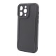 Capa Silicone Dura Apple Iphone 14 Pro Max Cinza Com Protetor De Câmera Capa Silicone Dura Apple Iphone 14 Pro Max Cinza Com Protetor De Câmera