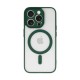 Capa Silicone Dura Apple Iphone 13 Pro Max Verde Com Protetor De Câmera Magsafe Capa Silicone Dura Apple Iphone 13 Pro Max Verde Com Protetor De Câmera Magsafe