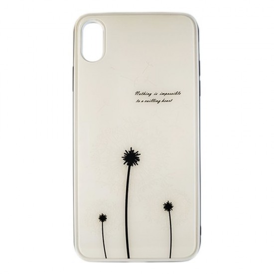 Capa Silicone Dura Com Desenho Flor Vennus Apple Iphone Xs Max Branco Dentes De Leao Capa Silicone Dura Com Desenho Flor Vennus Apple Iphone Xs Max Branco Dentes De Leao