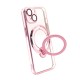 Capa Silicone Anti-Choque Apple Iphone 14 Rosa Com Lente Protetora De Câmera Magsafe Capa Silicone Anti-Choque Apple Iphone 14 Rosa Com Lente Protetora De Câmera Magsafe