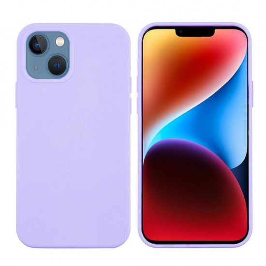 Funda De Silicona Apple Iphone 15 Lila Funda De Silicona Apple Iphone 15 Lila