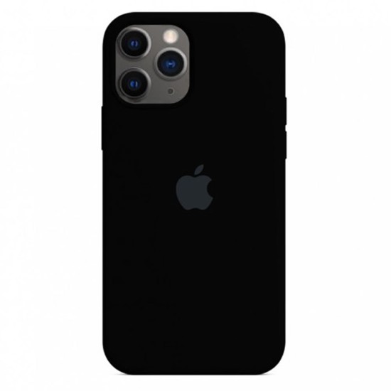 Capa Silicone Gel Apple Iphone 11 Pro Max Negro Premium