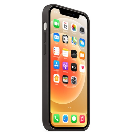 Capa Silicone Gel Apple Iphone 13 Pro Max Preto Premium