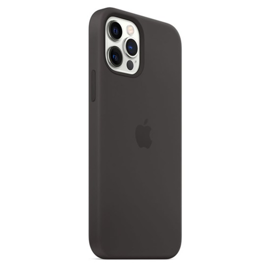 Apple Iphone 12/12 Pro Black Premium Silicone Gel Case