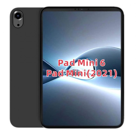 Apple Ipad Mini 6 Black Robust Silicone Gel Case Apple Ipad Mini 6 Black Robust Silicone Gel Case