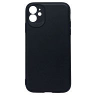 Apple iPhone 11 Black With Camera Protector Silicone Gel Case